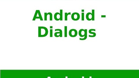 Android Tutorial 2019 - How to create a dialog box in Android