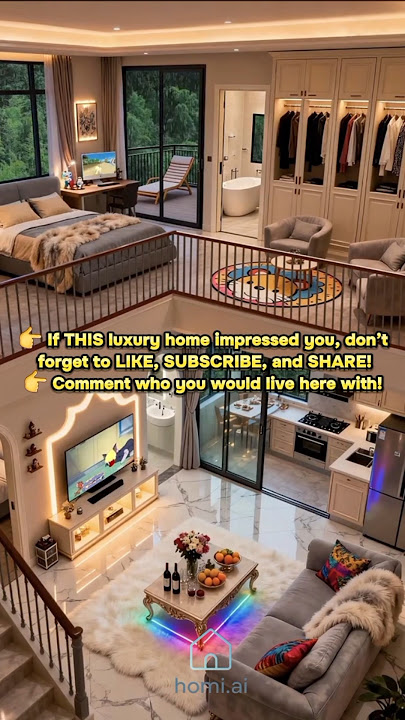 THIS Cozy-Luxury Duplex Will Make You Rethink Your Dream Home #cozyhome #homedecor #shorts #예쁜인테리어