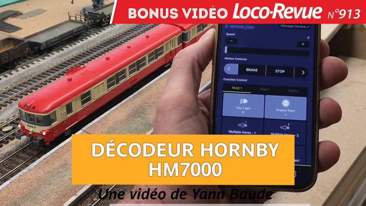 Le Décodeur bluetooth Hornby HM7000 - Complément à Loco-Revue 913