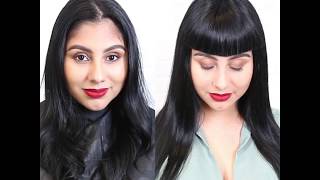 How To: Customize the HALOCOUTURE Fall with Betty Bangs