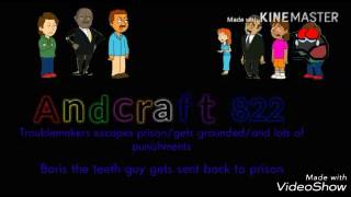 Evil Boris, Bongo,Dora And Rosie Escapes Prison Gets Grounded And Warren Style Punishments.