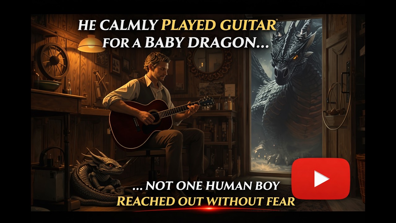 The Baby Dragon Only Relaxed When the Human Barber Played Guitar | HFY | An Fantasy Dragon Story