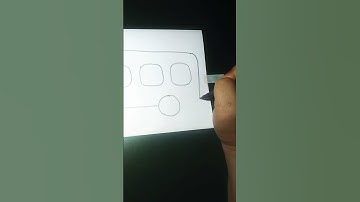 How to draw a bus with number 5000 #shorts #ytshorts #easy drawing #drawing #bus #viral