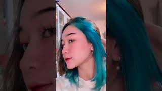 Pewarna Rambut Cultusia Campuran Biru Dan Hijau Karang