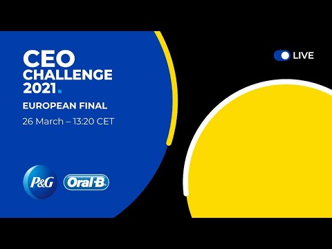 P&G CEO Challenge 2021 European final
