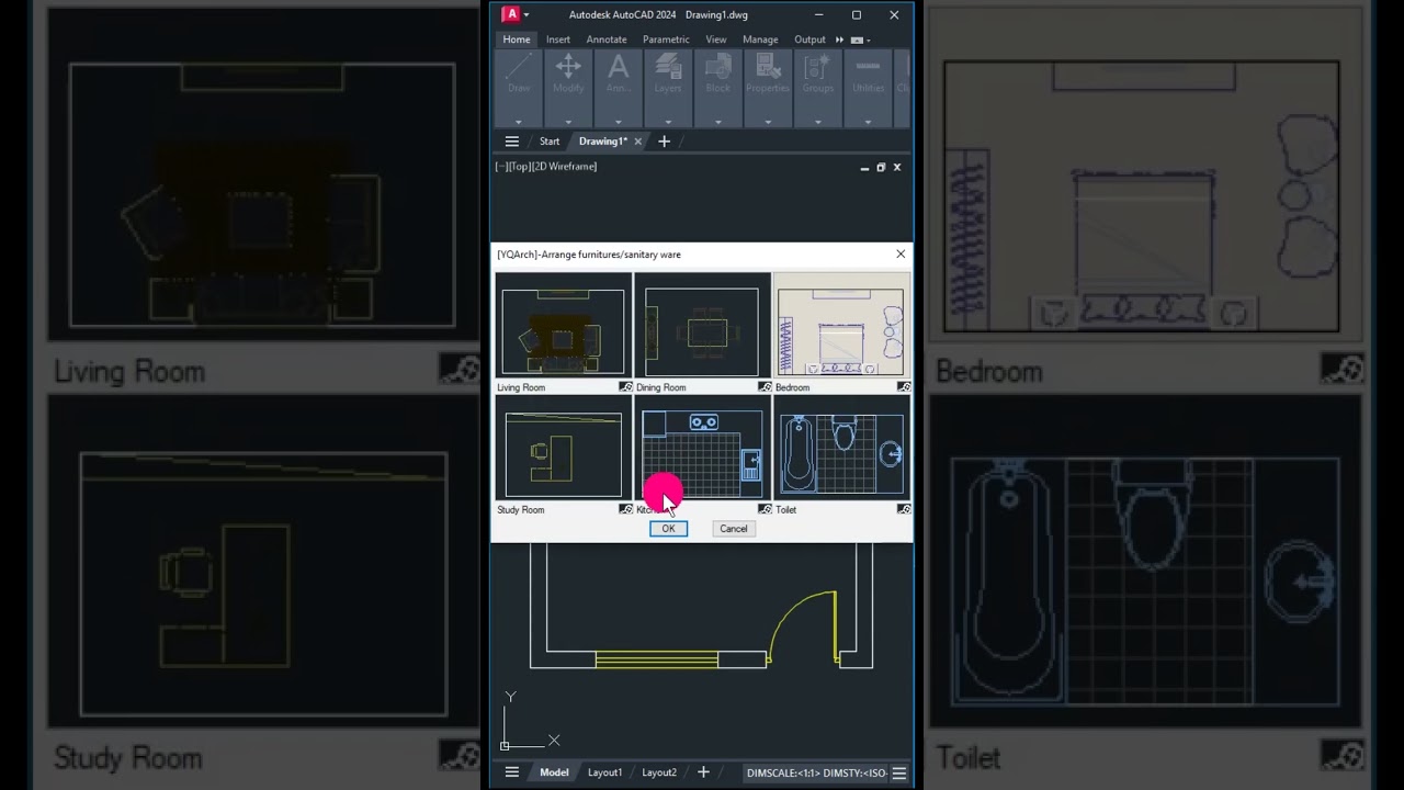YQArch Plugin AutoCAD 2025