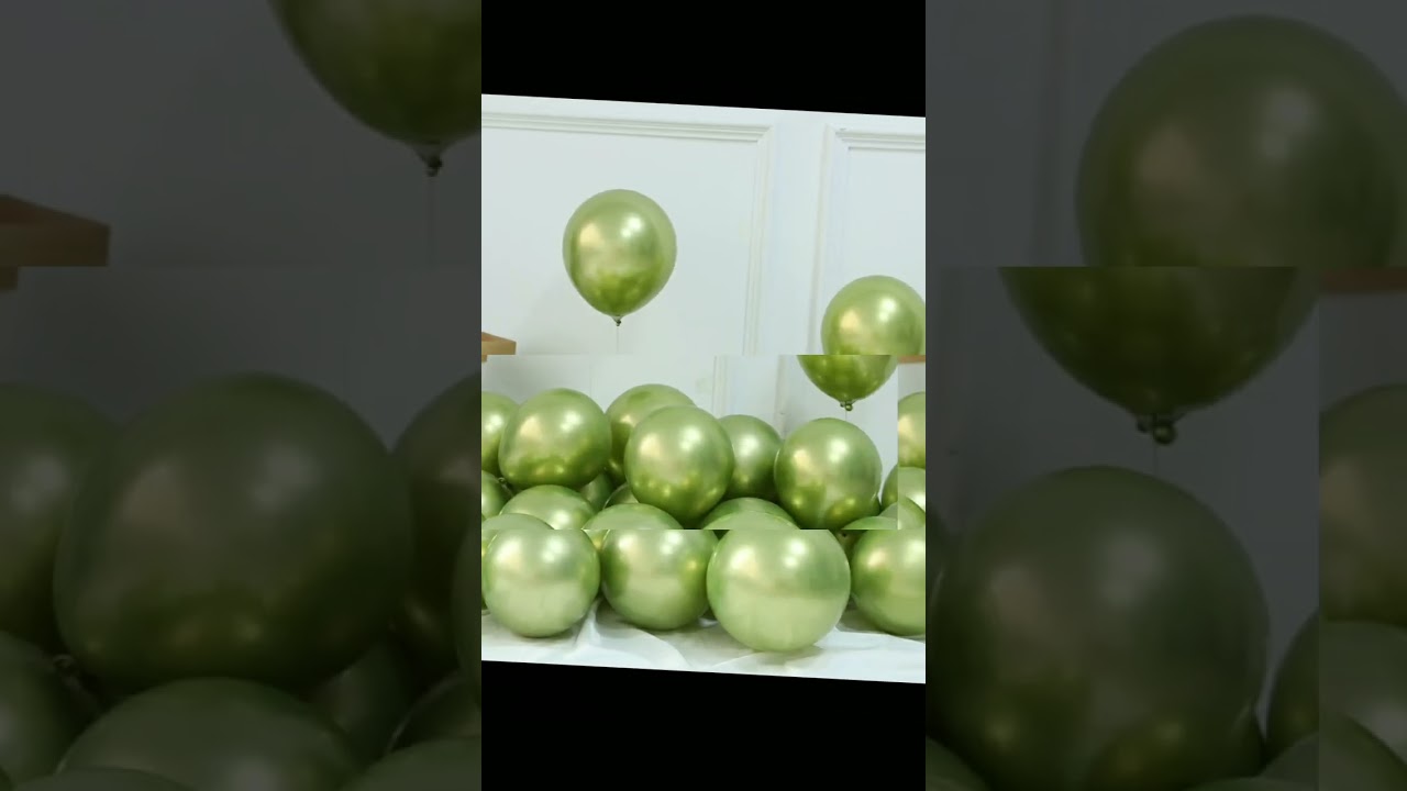 30 Pieces Chrome Balloons 12 Inch - Metallic Balloons for Birthday Decoration, Wedding 