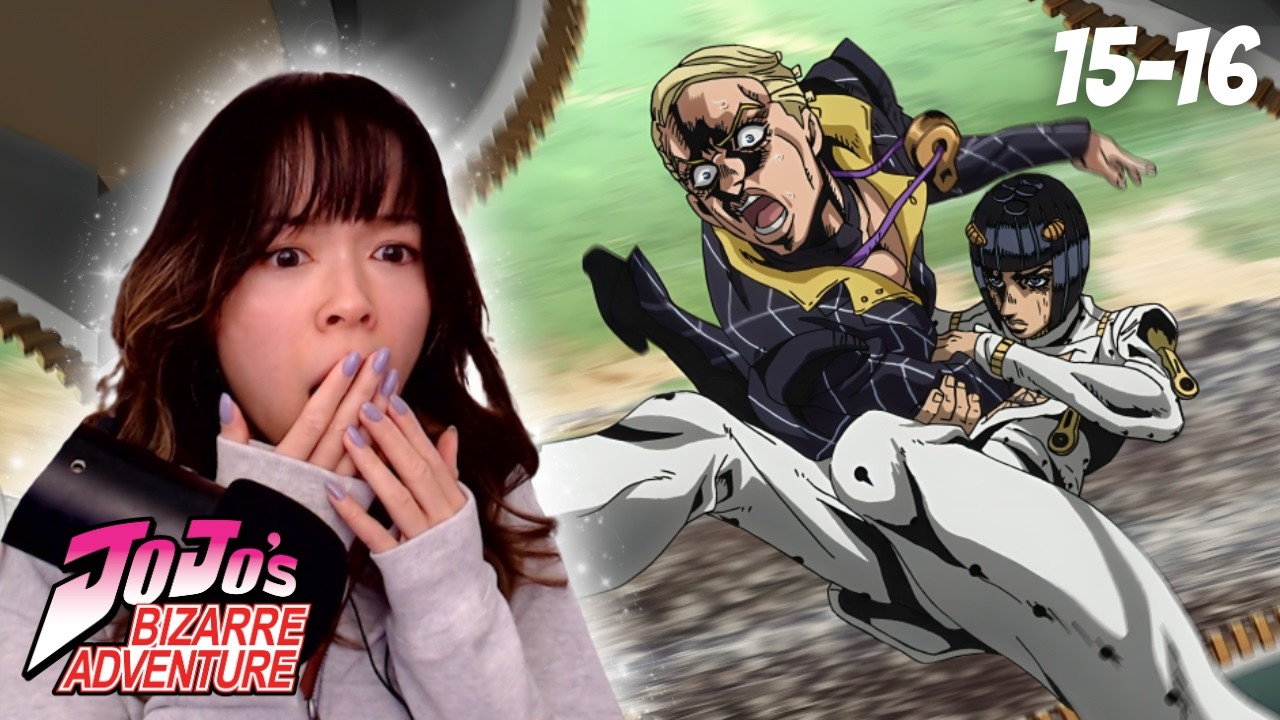 Is THIS JoJo’s BEST Fight?! 👀 | JJBA Golden Wind Ep 15 & 16 REACTION