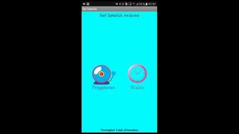 TUTORIAL SETTING BEL SEKOLAH OTOMATIS CONTROL ANDROID