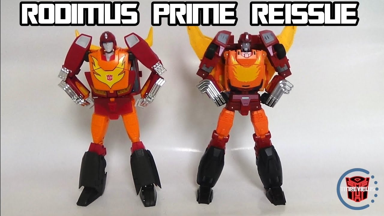 Takara Tomy MP-09 Rodimus Prime Reissue Quick Review - YouTube