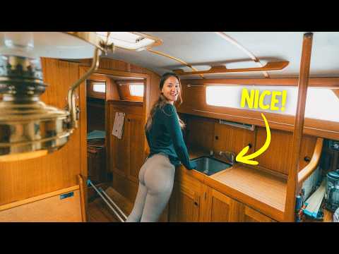 Boat Tour: Our $35,000 Bluewater Sailboat