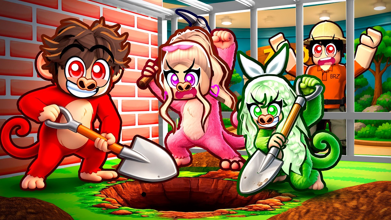 ROBLOX ESCAPE THE ZOO...
