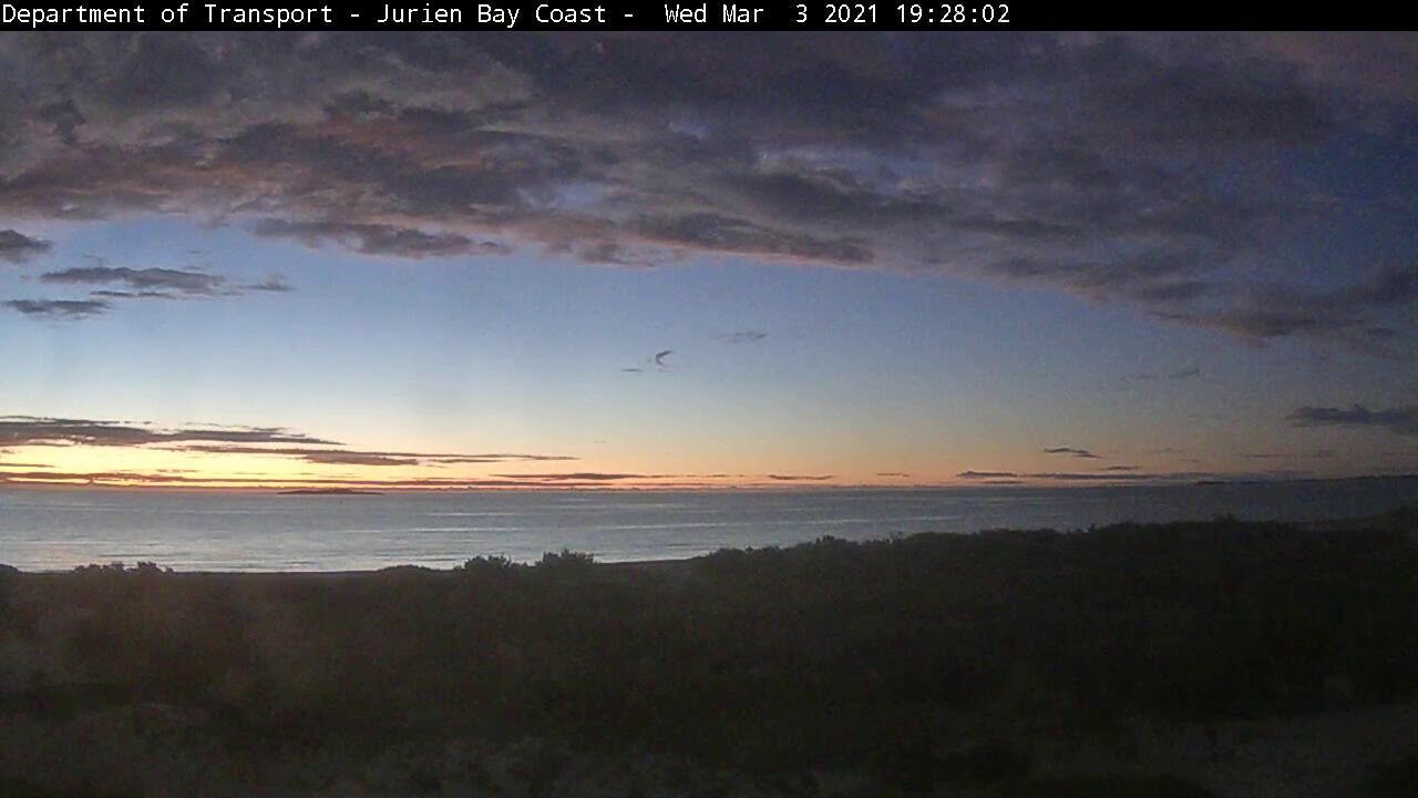 Jurien Bay coast sunset Wed 03 Mar 2021