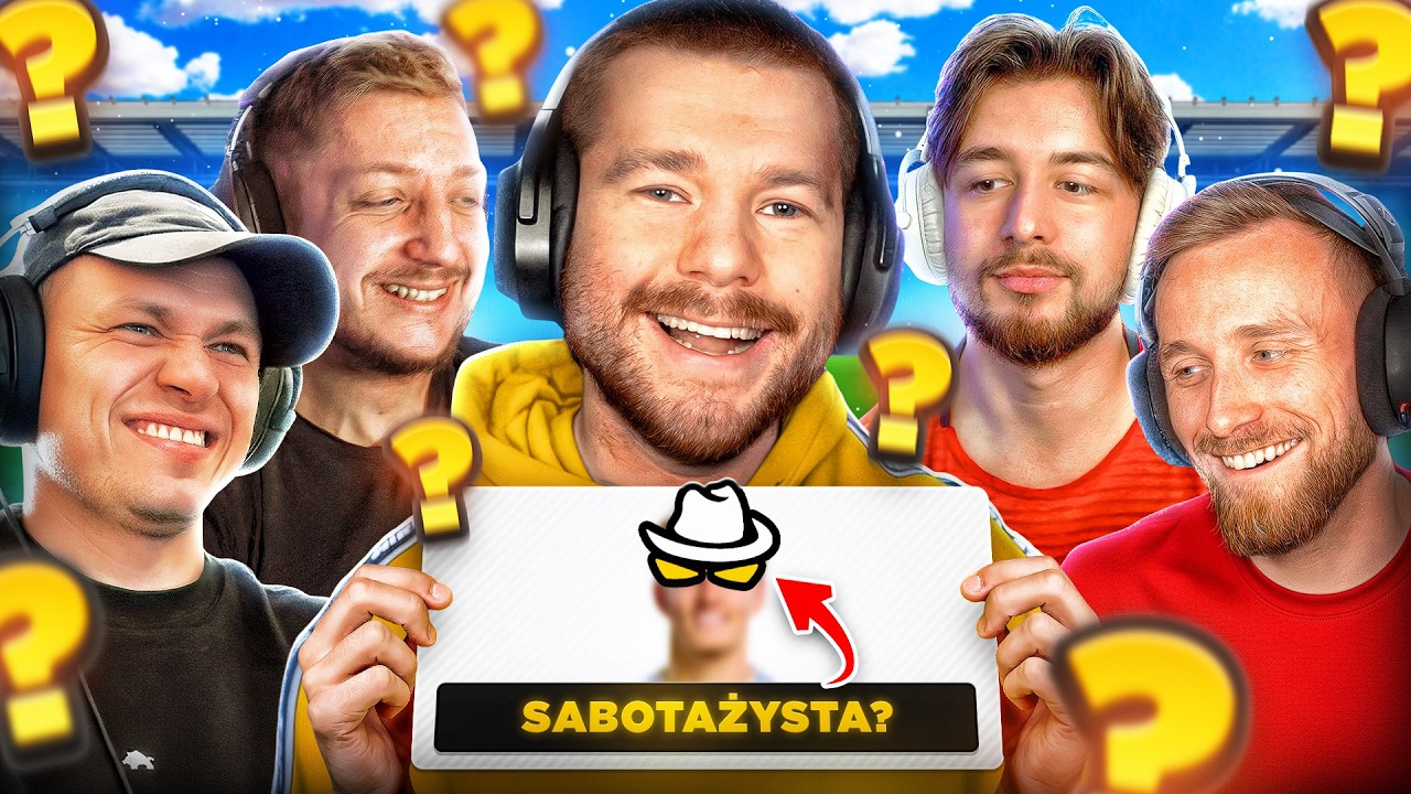 SABOTAŻYSTA w QUIZIE! FLASH vs ALVIN vs JCOB vs KAMYK w QUIZIE PIŁKARSKIM!