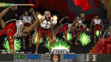 Doom 2 Death in Excess MAP 14 UV-MAX [TAS] in 5:40