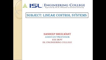 Introduction to Control Systems-Lecture-1