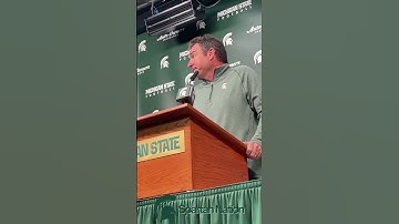 Michigan State Spartans HC Jonathan Smith on The Value of Rivalry Game Experience