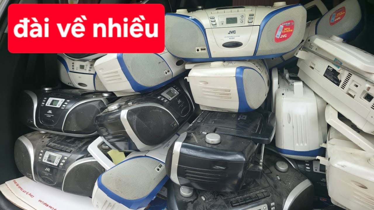 đài radio. ắc quy . bơm xe .gọi 0334561973