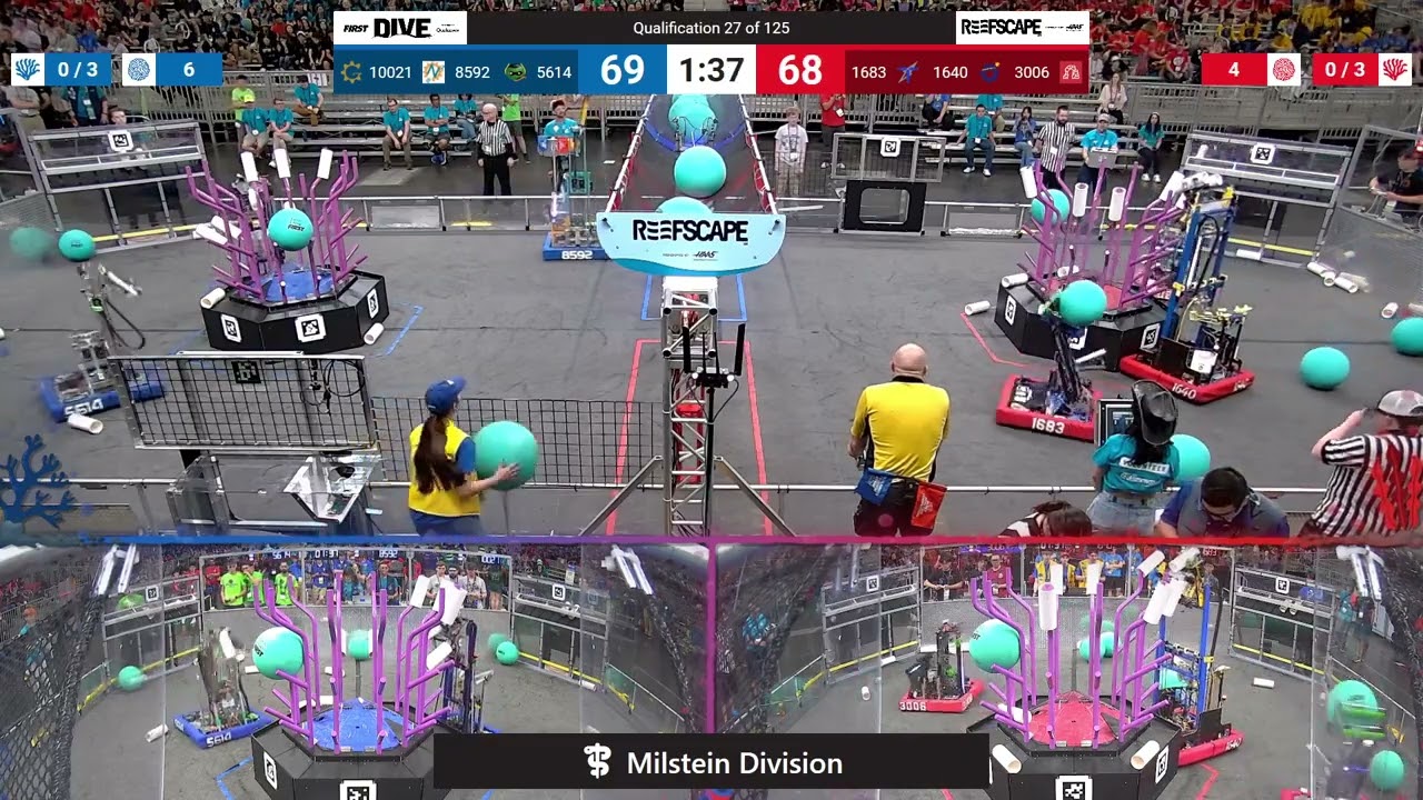 Qualification 27 - 2025 FIRST Championship - Milstein Division