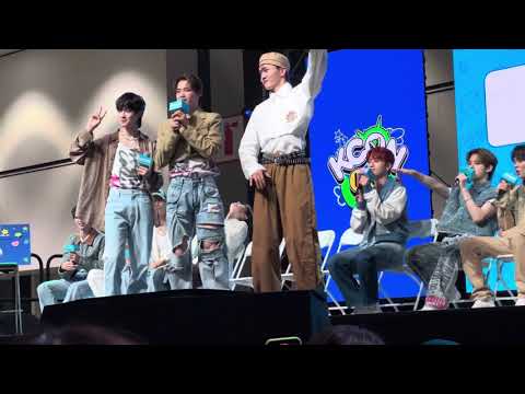 230819 INI at POP UP TALK KCON LA 2023 (YUDAI, MASAYA, TAJI)