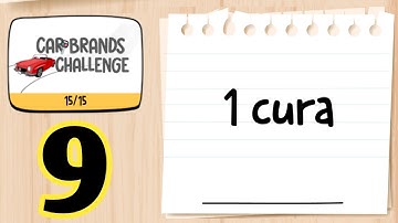 Brain Test Tricky Words Car Brands level 9