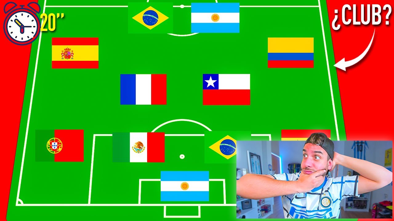ADIVINA EL EQUIPO y LA SELECCIÓN (2021) en 20 SEGUNDOS