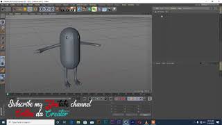 Cinema 4d character animation Quick tutorial Cinema 4d Character Animation Quick Tip