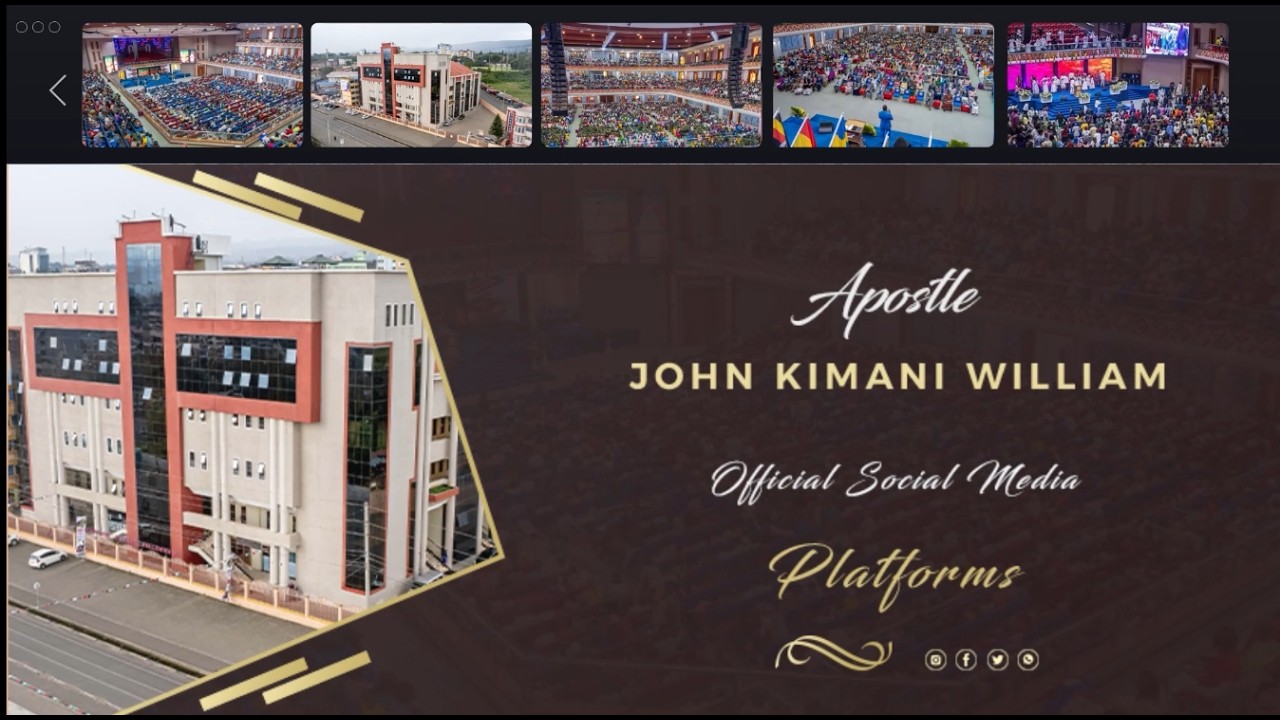 THE CURSE OF LEADERSHIP [PART 1] || APOSTLE JOHN KIMANI WILLIAM