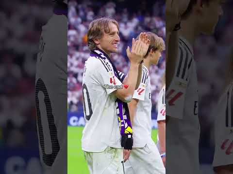 The end of Luca Modric #soccerhighlights #realmadrid #subscribers #lucamodric