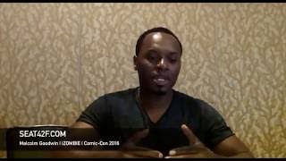 Celebrity Malcolm Goodwin iZOMBIE Interview Comic Con 2016 Profile