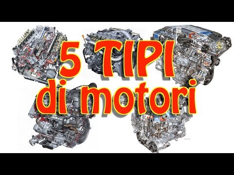 5 tipi di motori