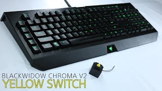 【RAZER】Blackwidow Chroma V2 YellowSwitch【レビュー】