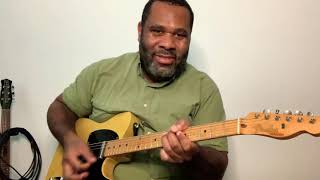 Video thumbnail of "GUITAR LESSON ON CHORDS AND DOUBLE STOP IDEAS FOR "MINOR CHORDS" WITH KIRK FLETCHER"