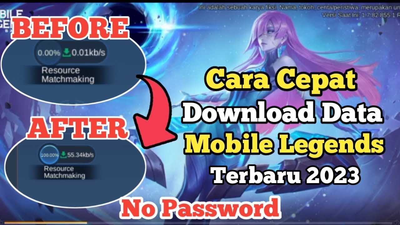 Cara Cepat Download Data Mobile Legends Terbaru 2023 YouTube