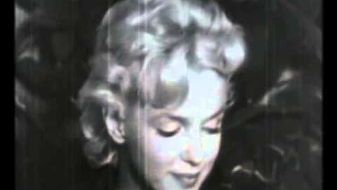Marilyn Monroe - press conference 1956