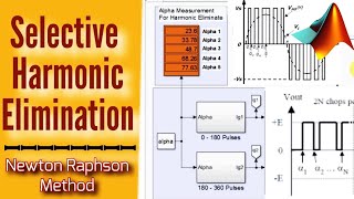 Selective Harmonic Elimination (SHE) - PWM Techniques | MATLAB Simulation