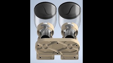 Cereal Dispenser 3D Model | Autodesk Inventor Simulation