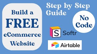 Create eCommerce Website Free with No Code Step by Step Softr Airtable screenshot 4