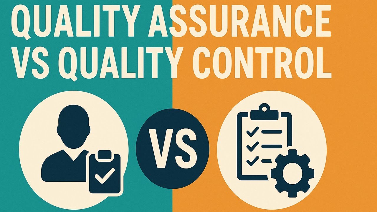 Quality Assurance Vs Quality Control || The Difference Between Them ...