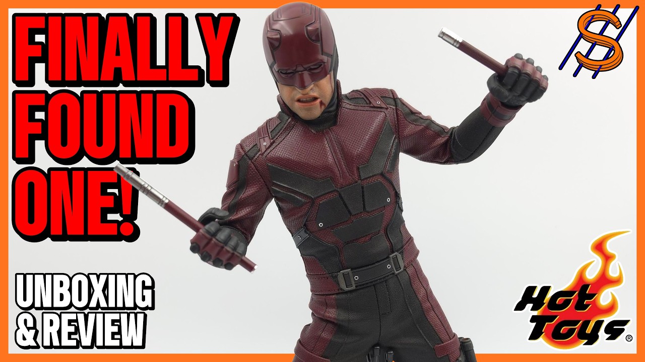 This is Hot Toys Most Sought After Daredevil Figure! | Unboxing
