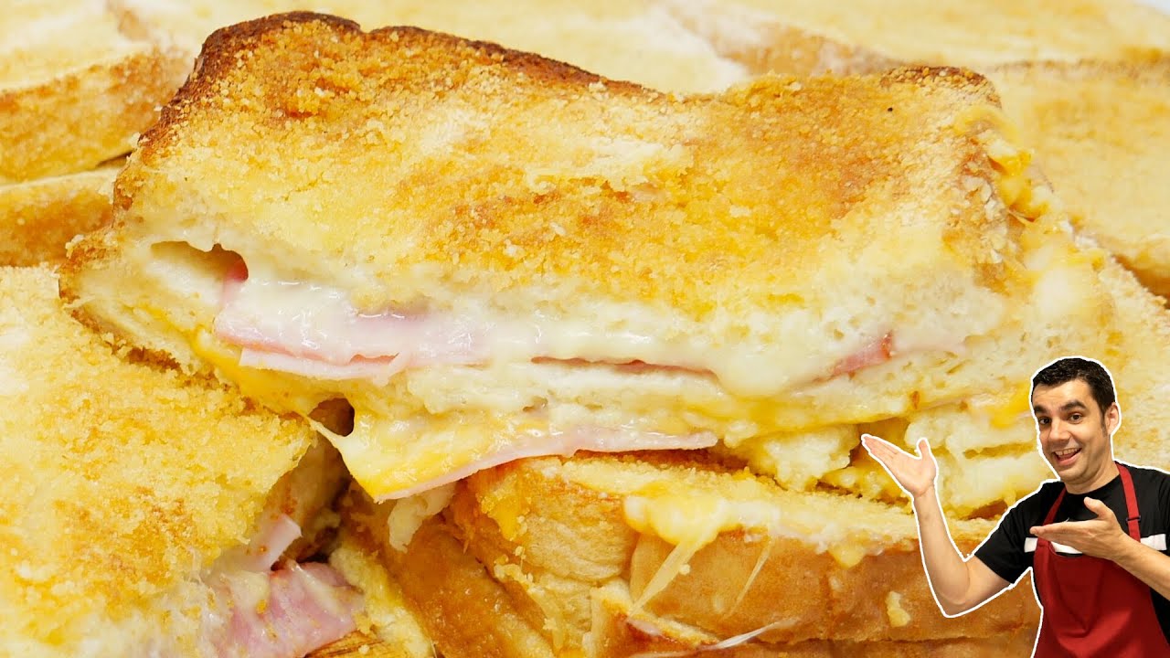 En 15 minutos ideal para cena de amigos!!😍🍞😍 Receta fácil y deliciosa