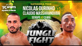 JUNGLE FIGHT 124  SÁVIO DURINHO X CLÁUDIO MASSARANDUBA