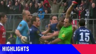 DRAMA AND TWO RED CARDS | AZ - FC Twente (27-02-2011) | Highlights