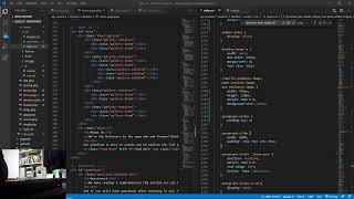 Late Night Web Development - Finishing Home Page