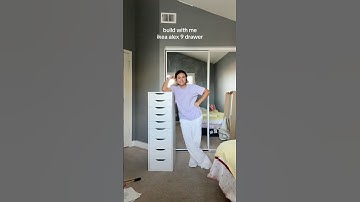 build with me | ikea alex 9 drawer