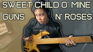 GUNS N' ROSES - SWEET CHILD O' MINE (BASS COVER)