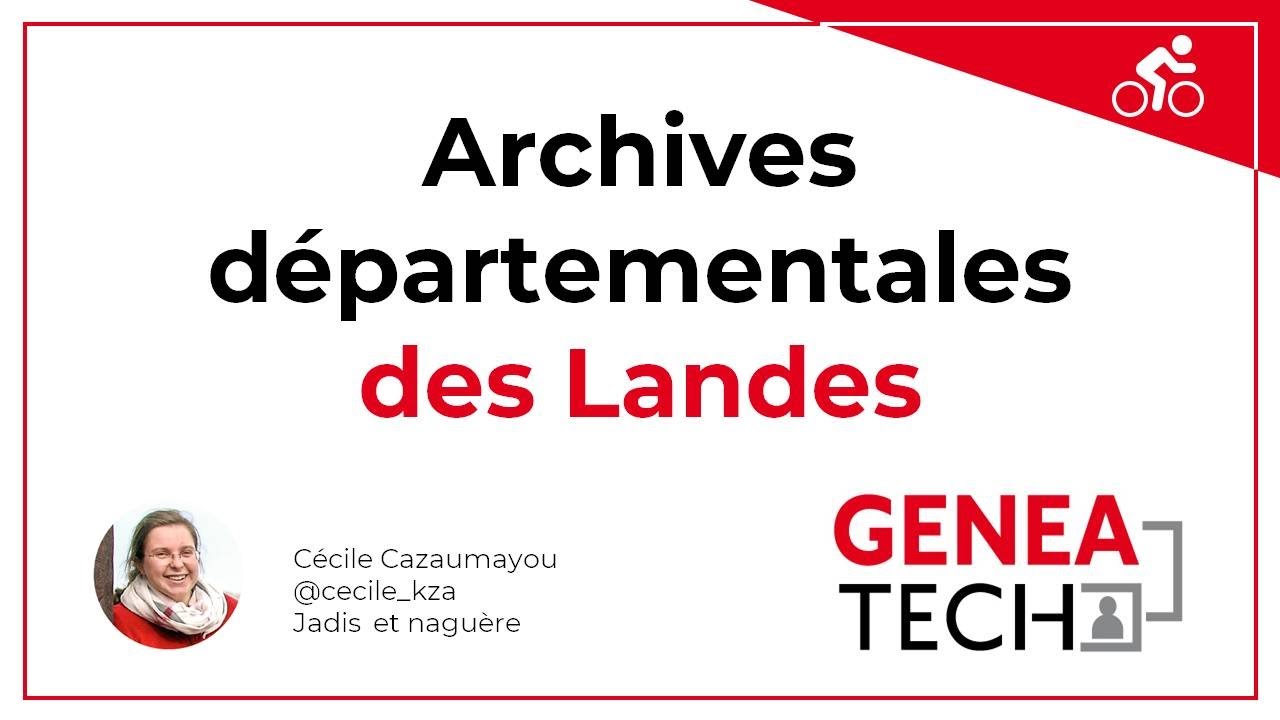 Archives Départementales Des Landes Etat Civil En Ligne