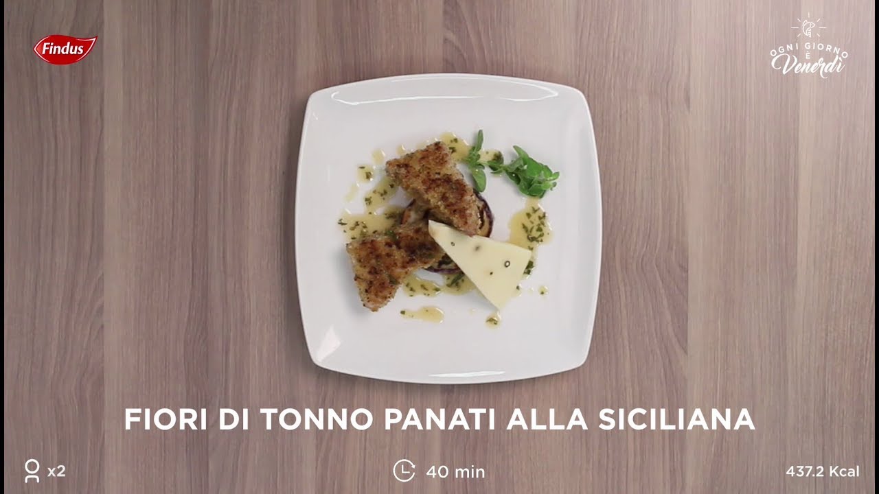 Fiori di Tonno panati alla siciliana