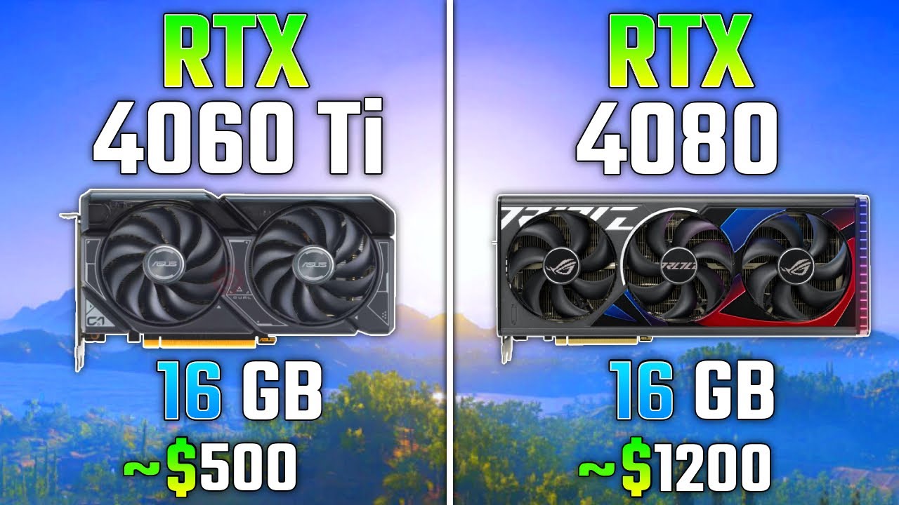 RTX 4060 Ti 16GB vs RTX 4080