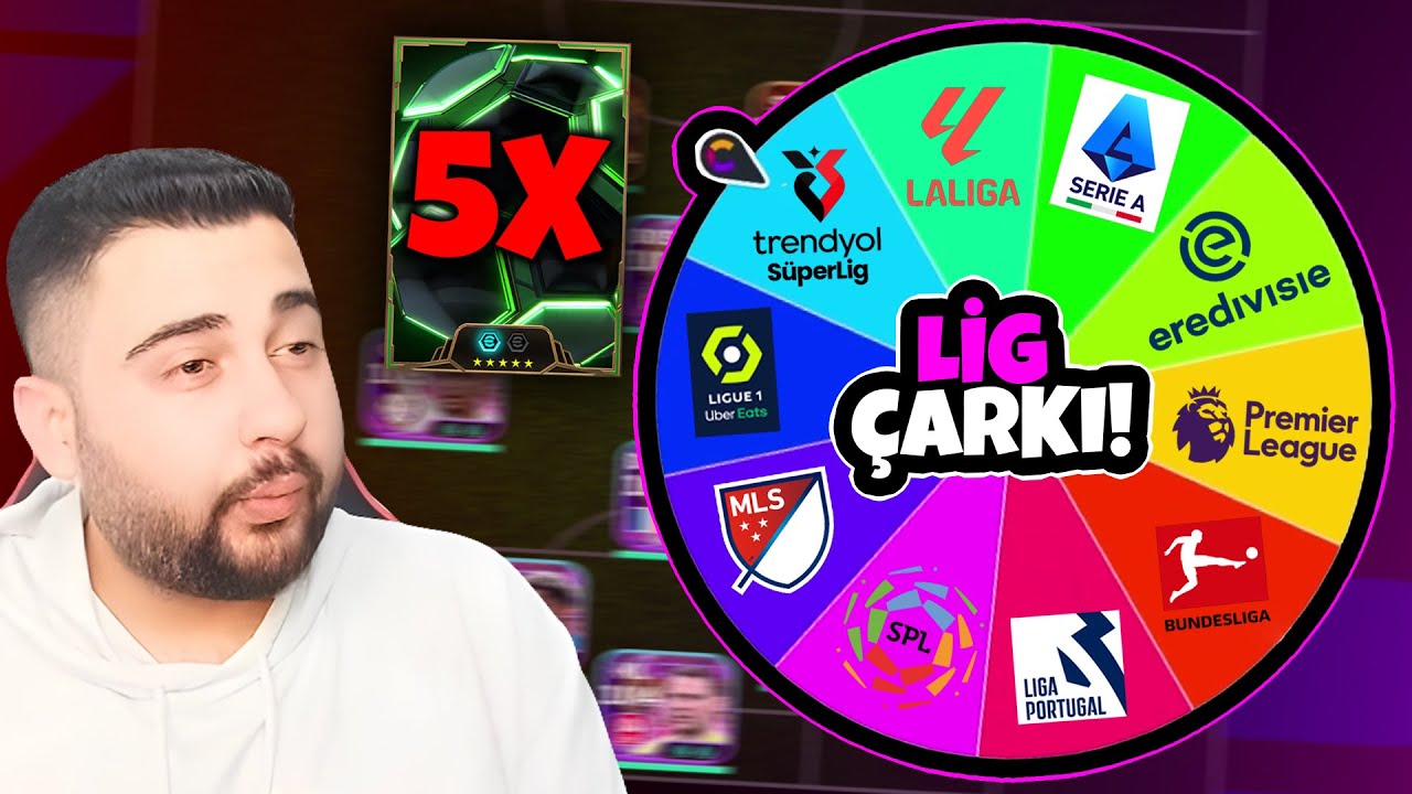 LİG ÇARKI! ÇARKIN SEÇTİĞİ LİGE GÖRE KADRO KURDUM! KAYBEDERSEM 5 EPİK/SHOW-TIME SİLERİM! 😱